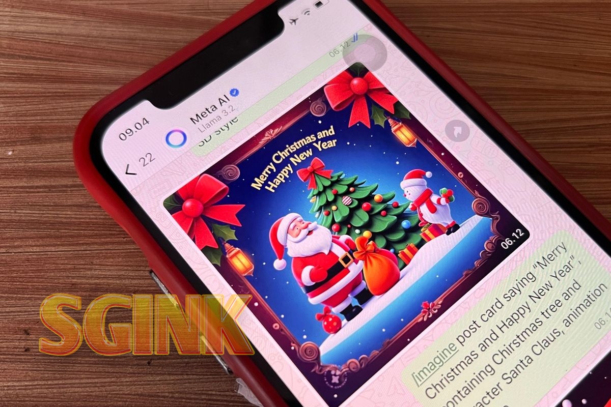 Kreasikan Ucapan Natal dan Tahun Baru dengan Meta AI di WhatsApp